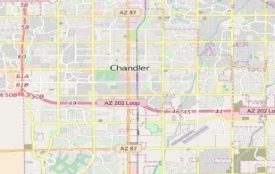 chandler map temp